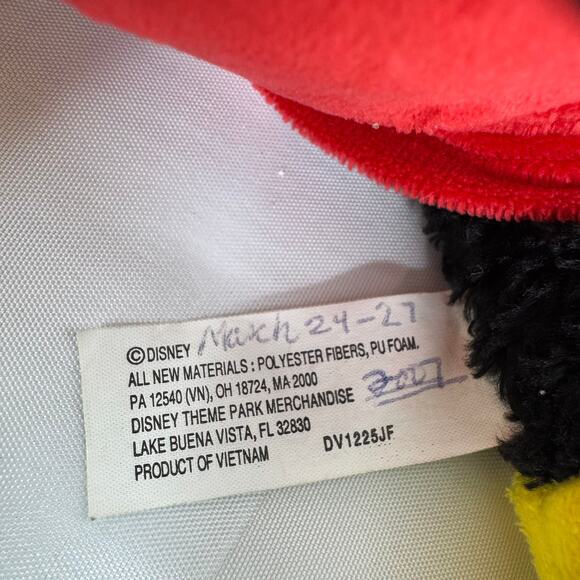 Disney Theme Parks Mickey Mouse plush 15 inches - Picture 9 of 12